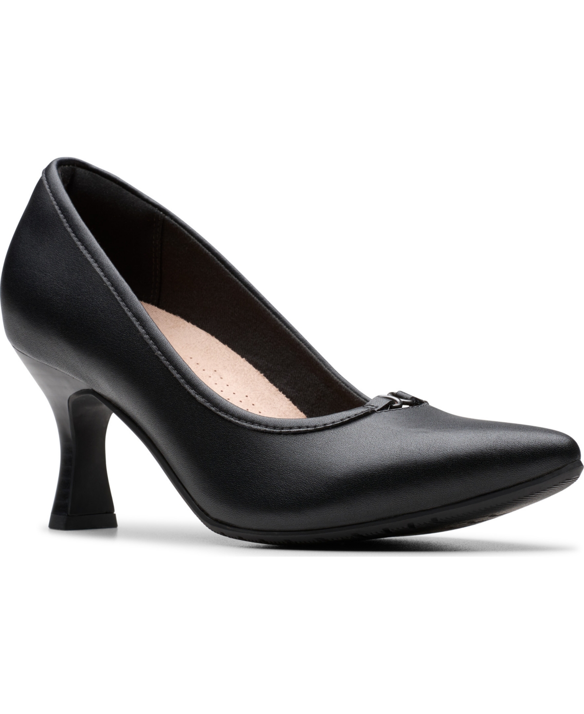 Women's Kataleyna West Slip-On Pumps - Black Leather