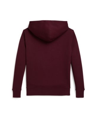 Big Boys Polo Bear Fleece Hoodie