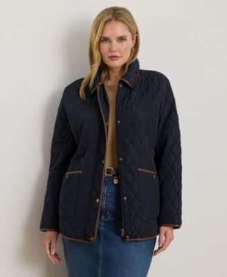 Lauren Ralph Lauren - Women's Plus Size Quilted Coat, Exclusively for Macys