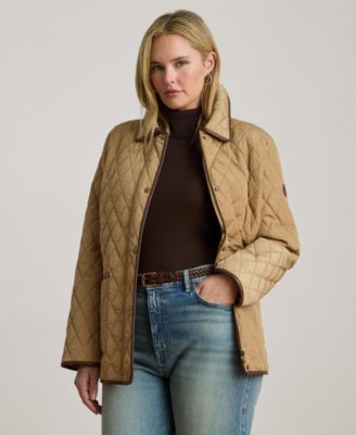Lauren Ralph Lauren - Women's Plus Size Quilted Coat, Exclusively for Macys