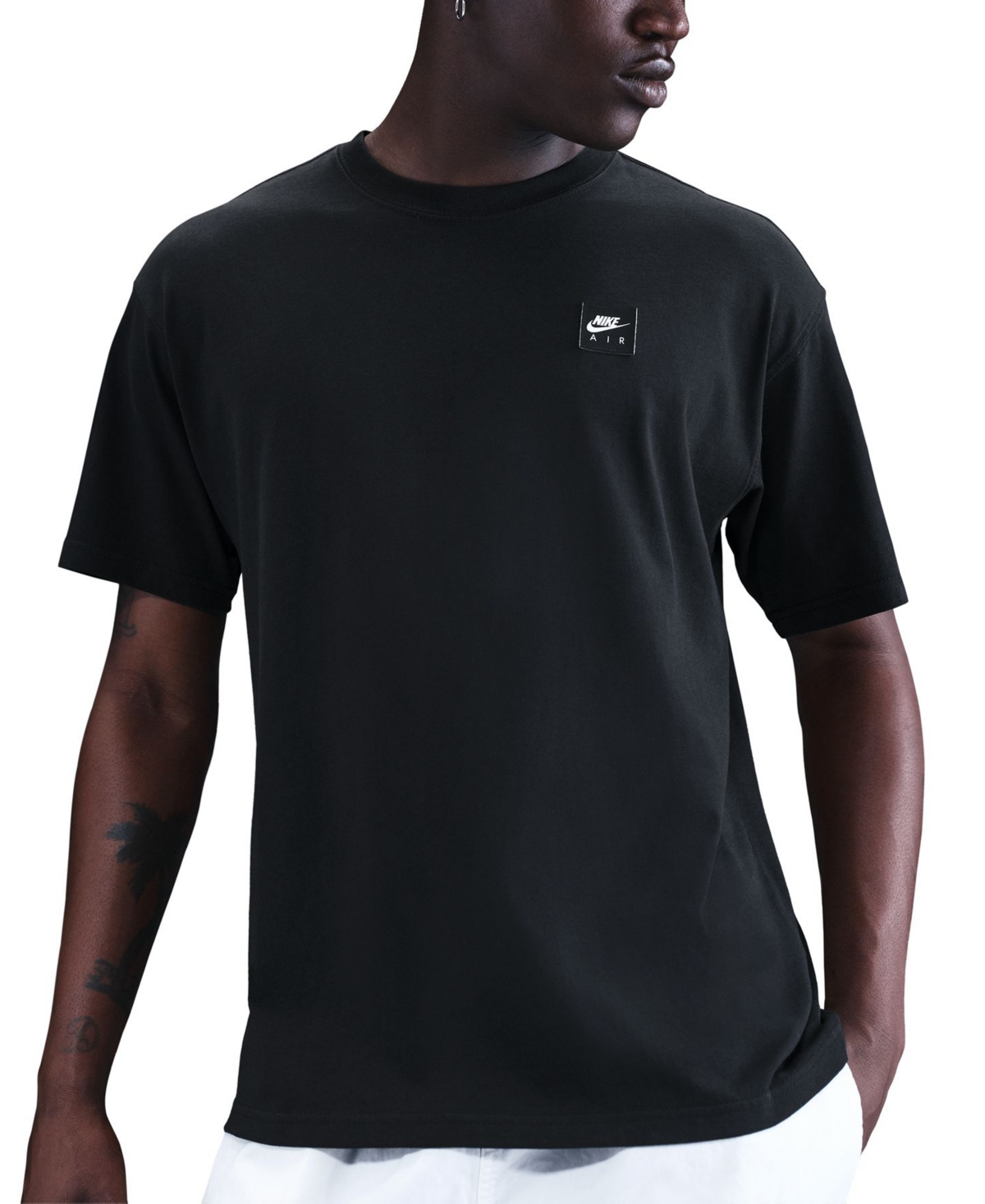 Nike Max90 Air T-shirt In Black