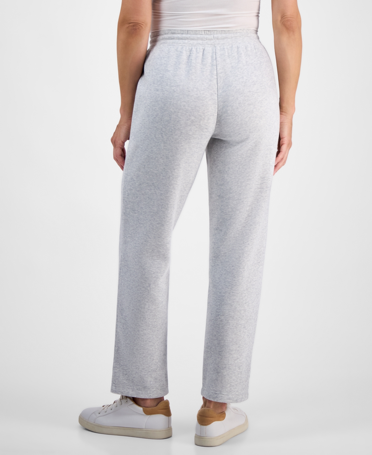 Style & Co Petite Cotton Fleece Drawstring Sweatpants, Created For Macy's