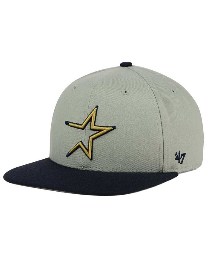 47 Brand Houston Astros Pride CLEAN UP Strapback Cap - Macy's