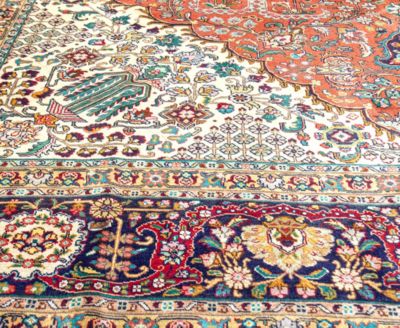 Bashian One Of A Kind Tabriz 626112 Rug Collection In Brown