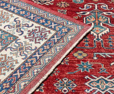Bashian One Of A Kind Fine Kazak 640371 Rug Collection In Brown