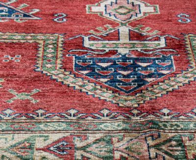 Bashian One Of A Kind Fine Kazak 640461 Rug Collection In Brown