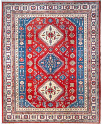 Bashian One Of A Kind Pak Kazak 640471 Rug Collection In Brown