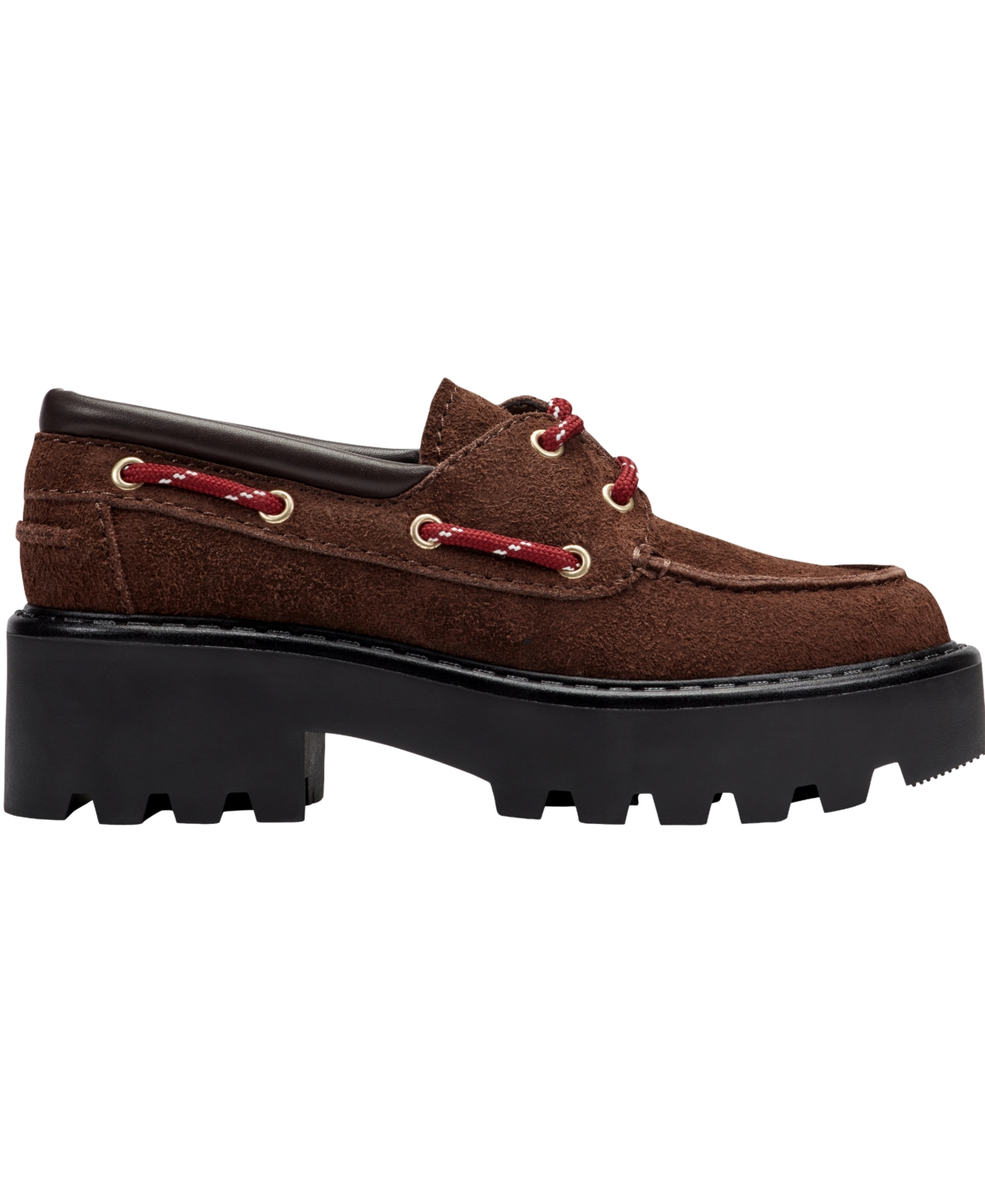 Marc Fisher Ltd Peyten Lug Sole Loafer In Brown