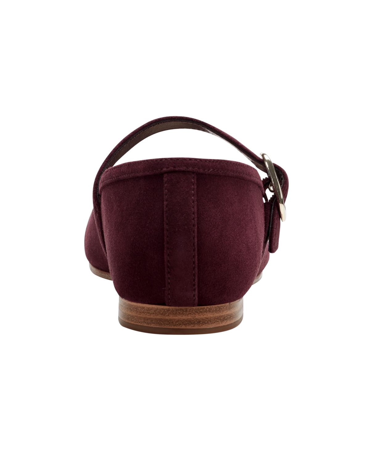 Marc Fisher Ltd Garissa Mary Jane Flat In Burgundy