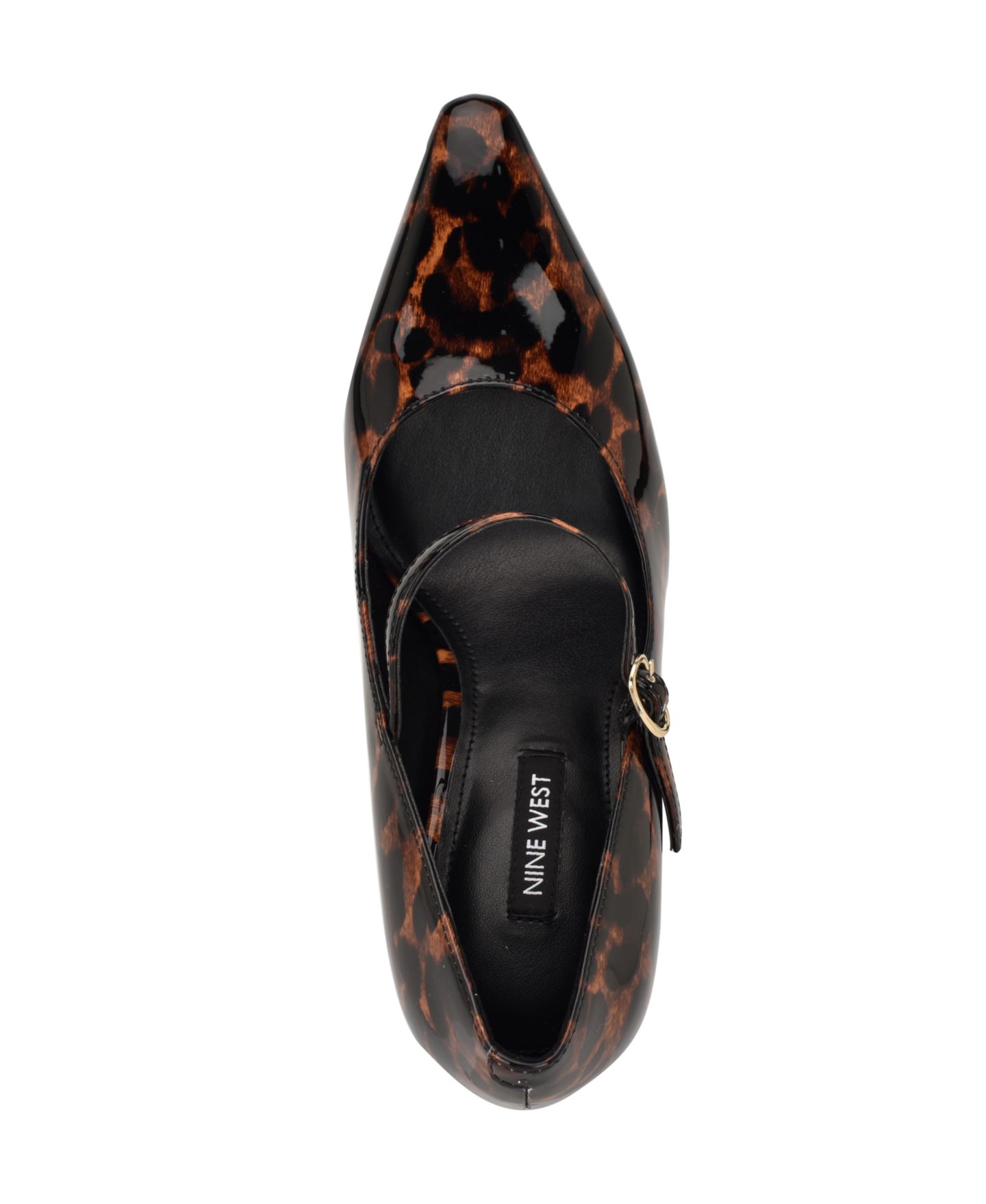Женские туфли Nine West Sista Mary Jane Pointy Toe, цвет: Леопардовый — фото 4