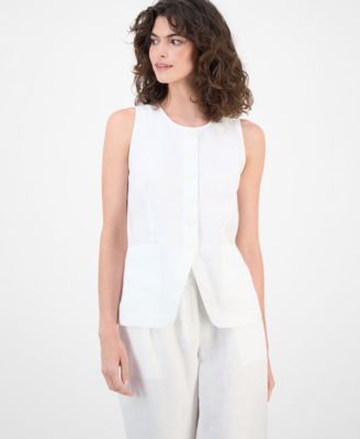 Charter Club - Women's 100% Linen Vest