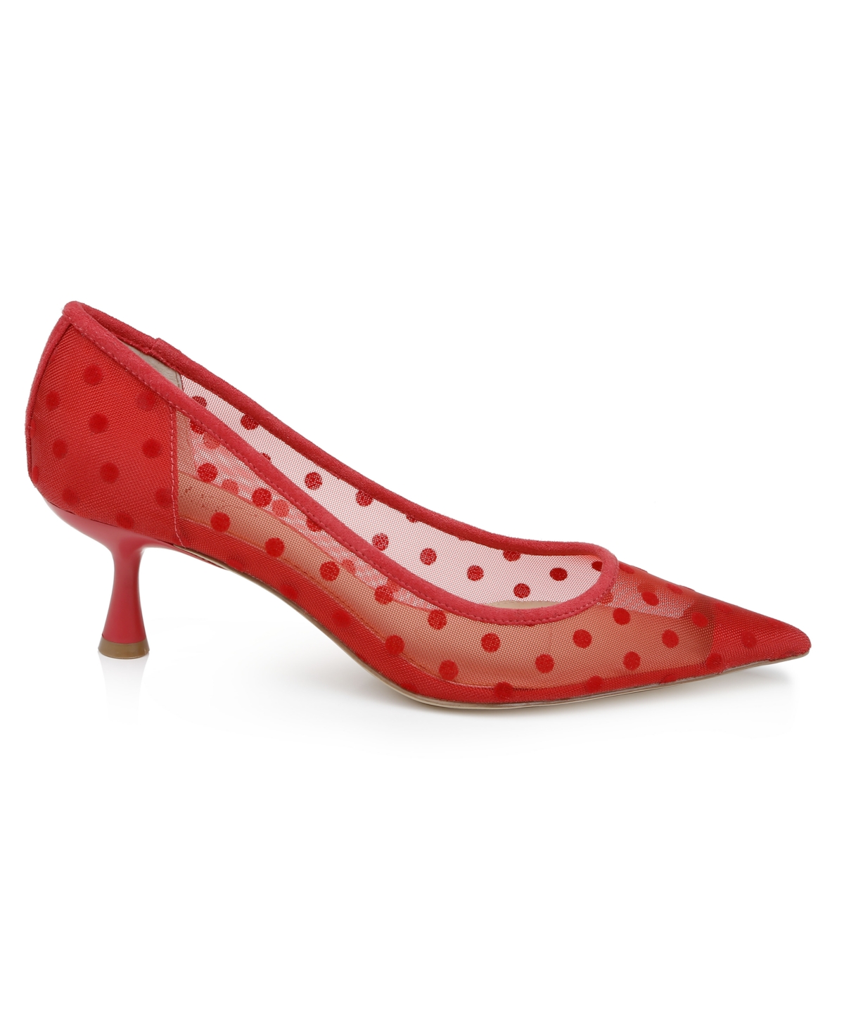 Jewel Badgley Mischka Elena Pointed Cap Toe Pump