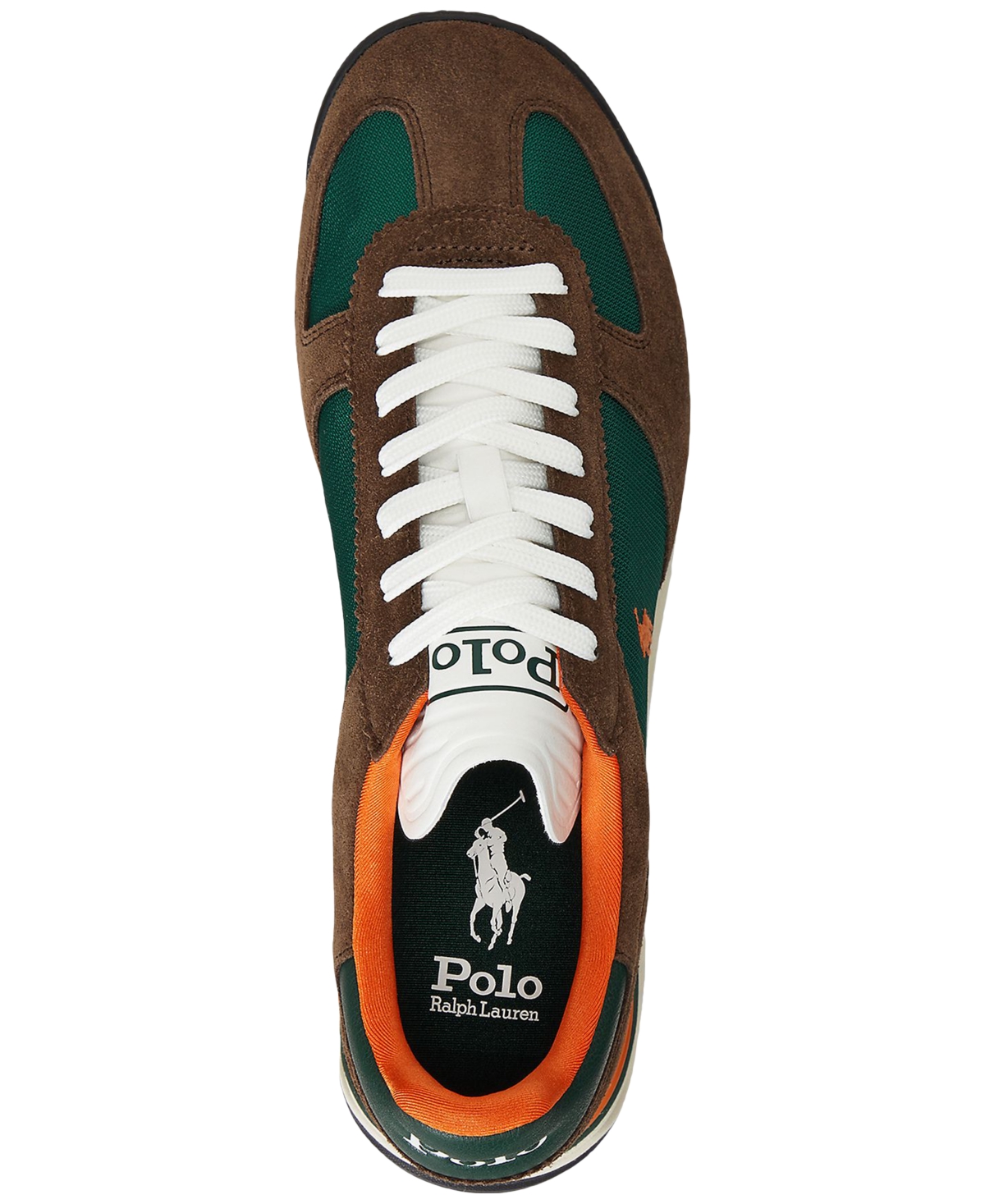 Polo Ralph Lauren Men's Suede & Nylon Varick Sneakers