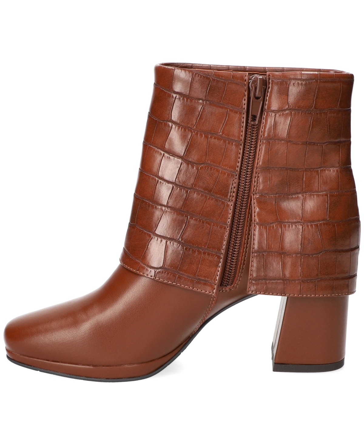 Easy Street Sutton Bootie In Brown
