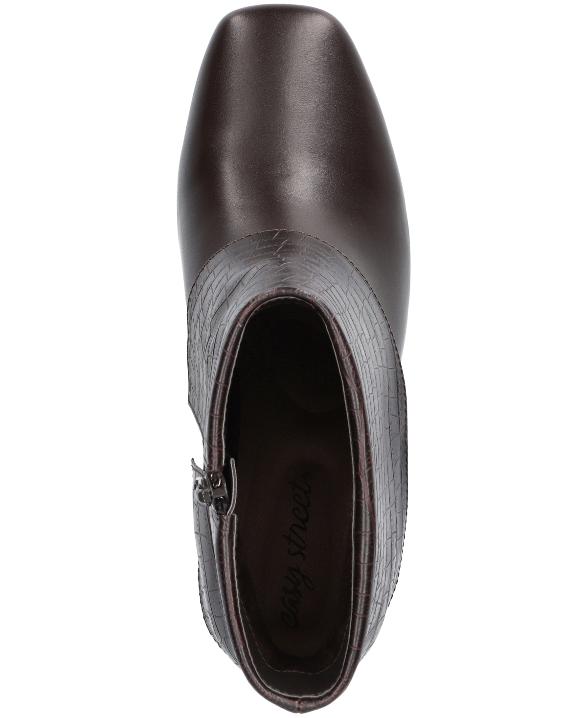 Easy Street Sutton Bootie In Brown