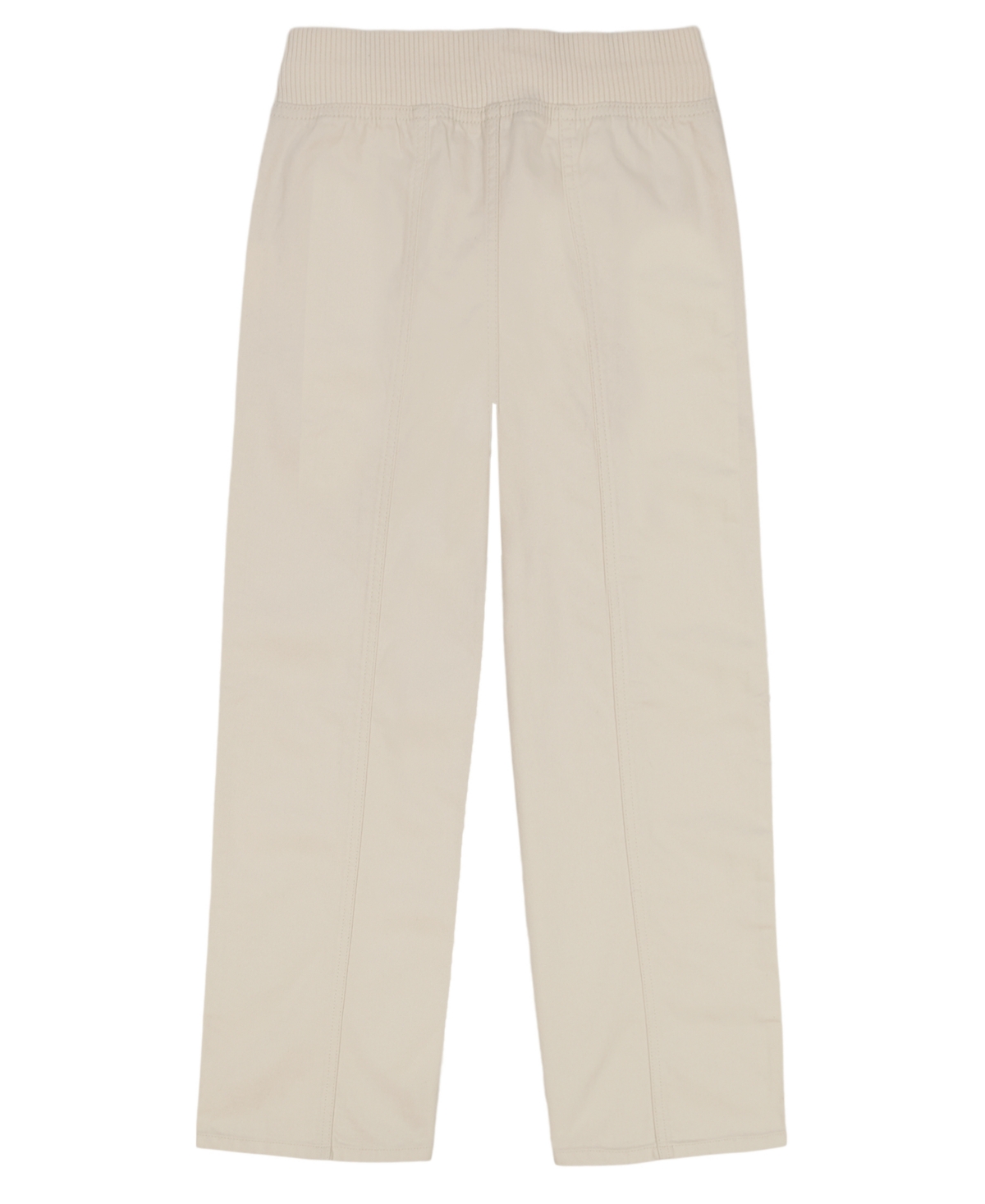 Calvin Klein Big Girls Twill Wide Leg Pants In Neutral