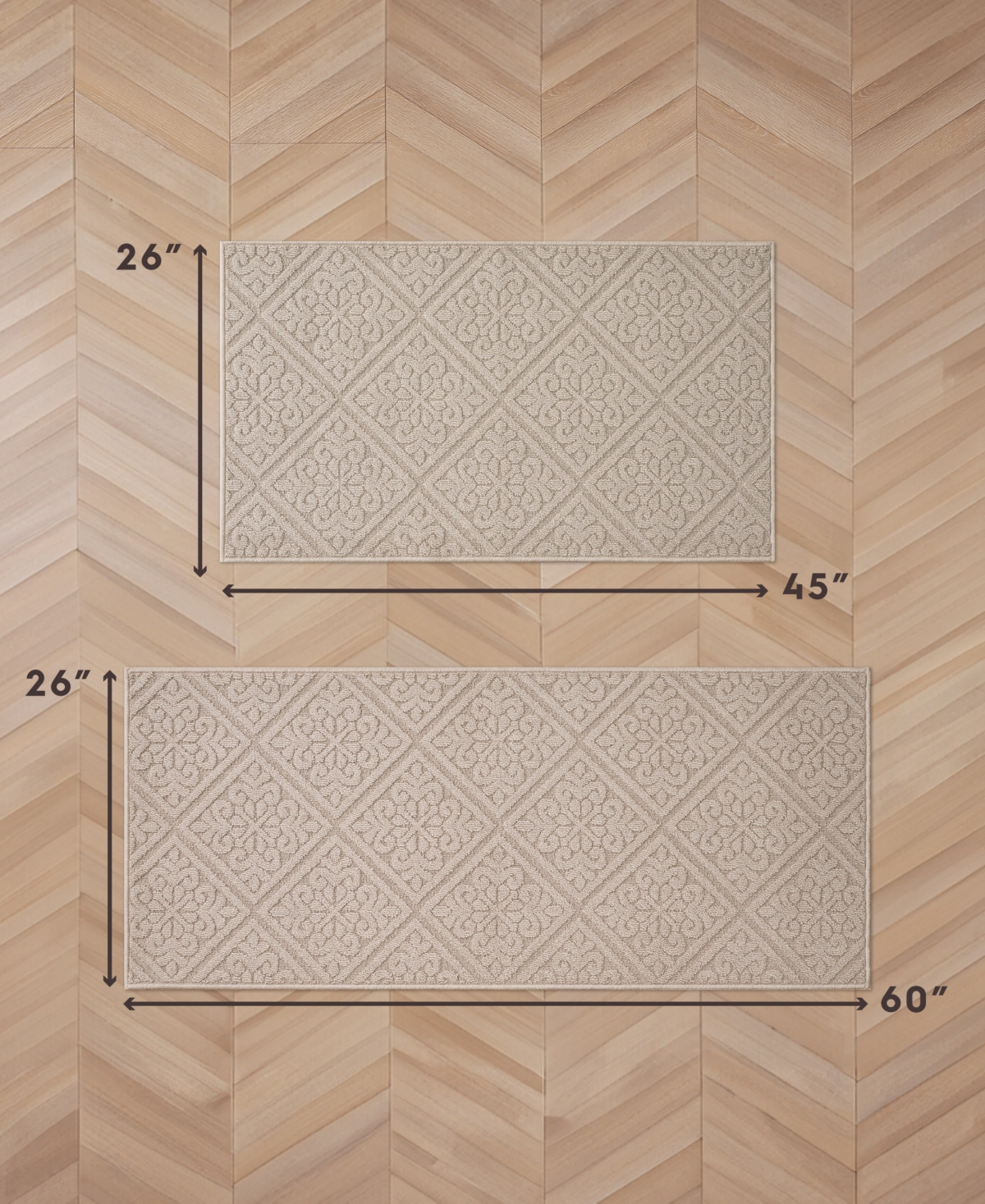 Laura Ashley Austell Tufted 2-Pc. Runner Rug Set