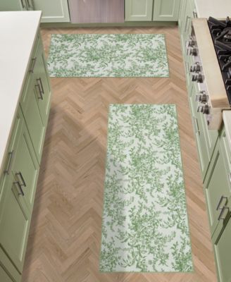 Imagine Printed Chenille 2-Pc. Runner Rug Set