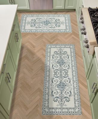 Imagine Printed Chenille 2-Pc. Runner Rug Set