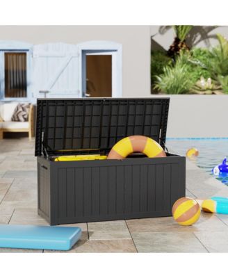 230 Gallon Large Resin Outdoor Storage Box