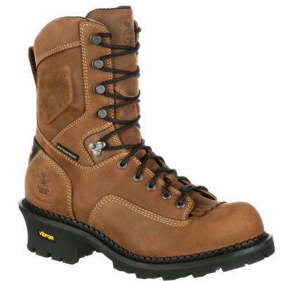 Men's Comfort Core Logger Composite Toe Waterproof Work Boot