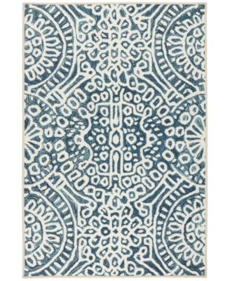 Dash and Albert Rugs by Annie Selke - Temple Machine Washable DA2056 4'x6' Area Rug