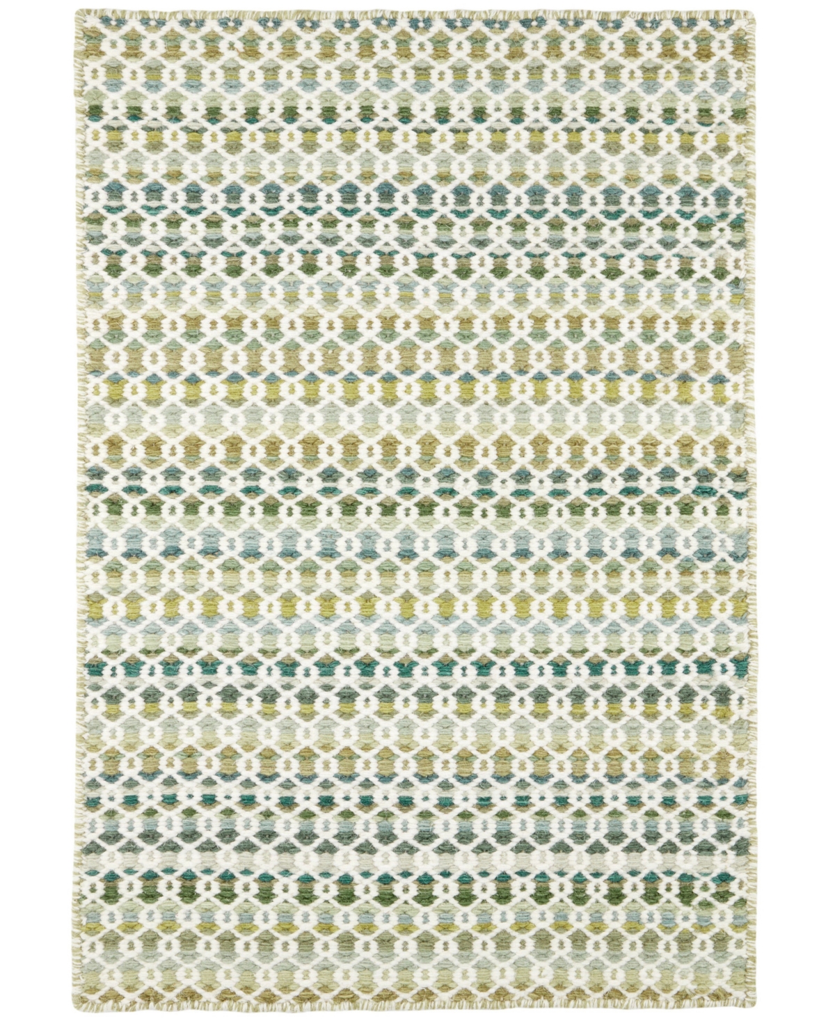 Dash And Albert Rugs By Annie Selke Poppy Da2025 3'x5' Area Rug In Green