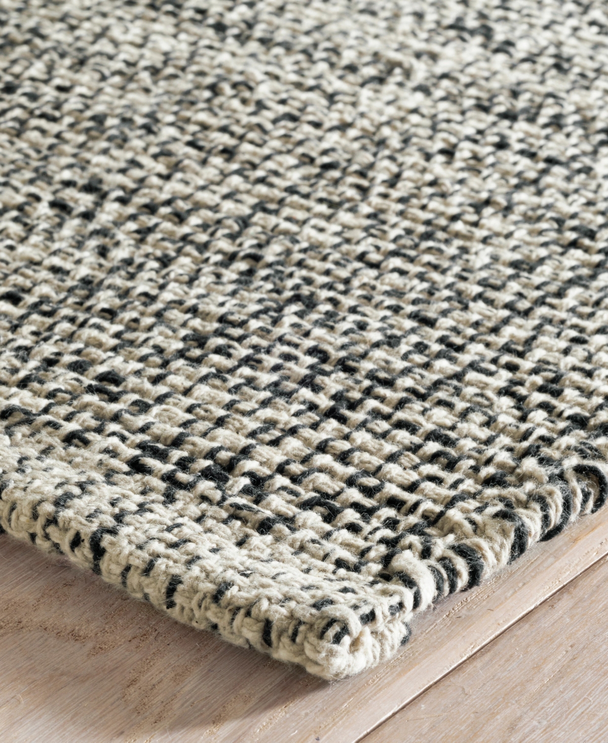 Dash And Albert Rugs By Annie Selke Marled Da1926 2'x3' Area Rug In Black