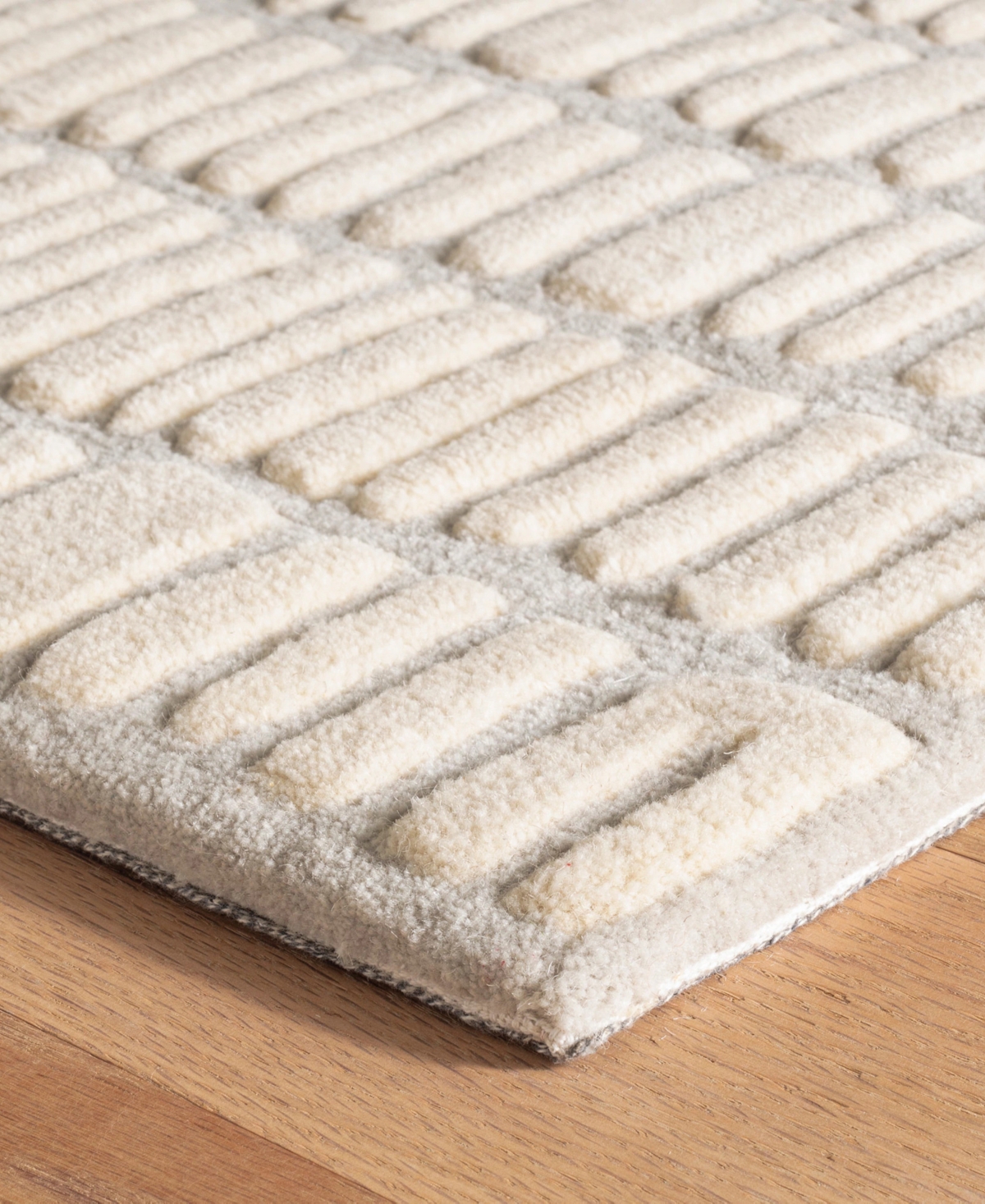 Dash And Albert Rugs By Annie Selke Roark Wool Da1860 8'x10' Area Rug In White