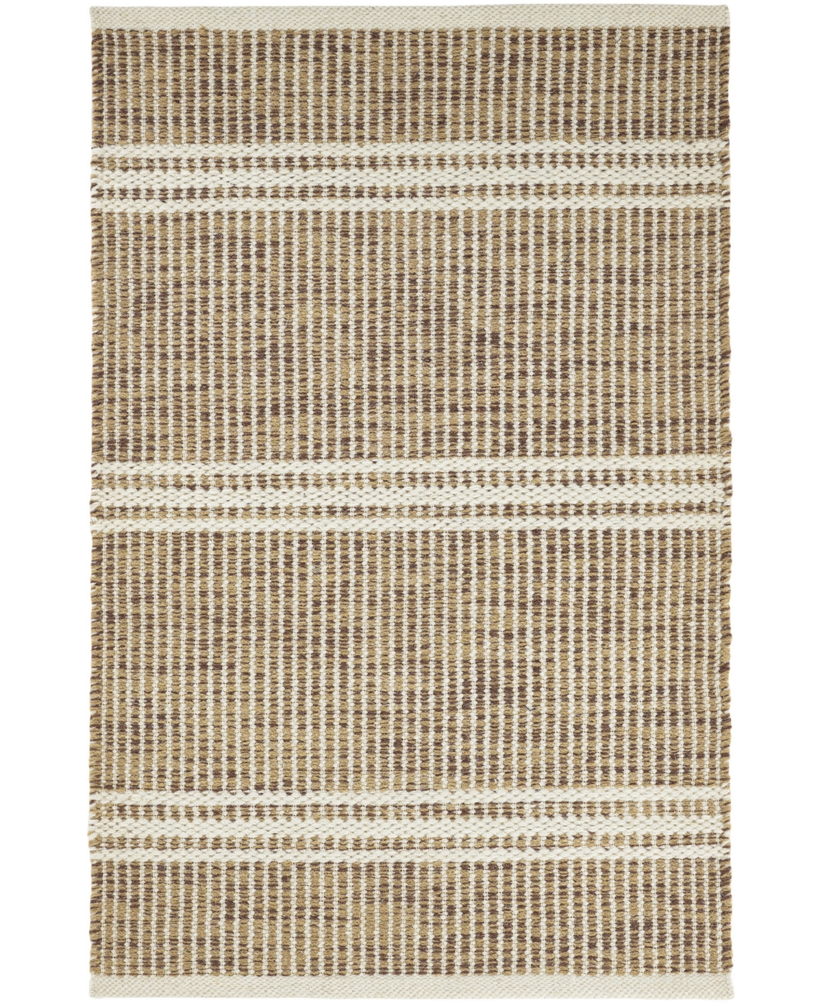Dash And Albert Rugs By Annie Selke Malta Wool Da1697 8'x10' Area Rug In Brown