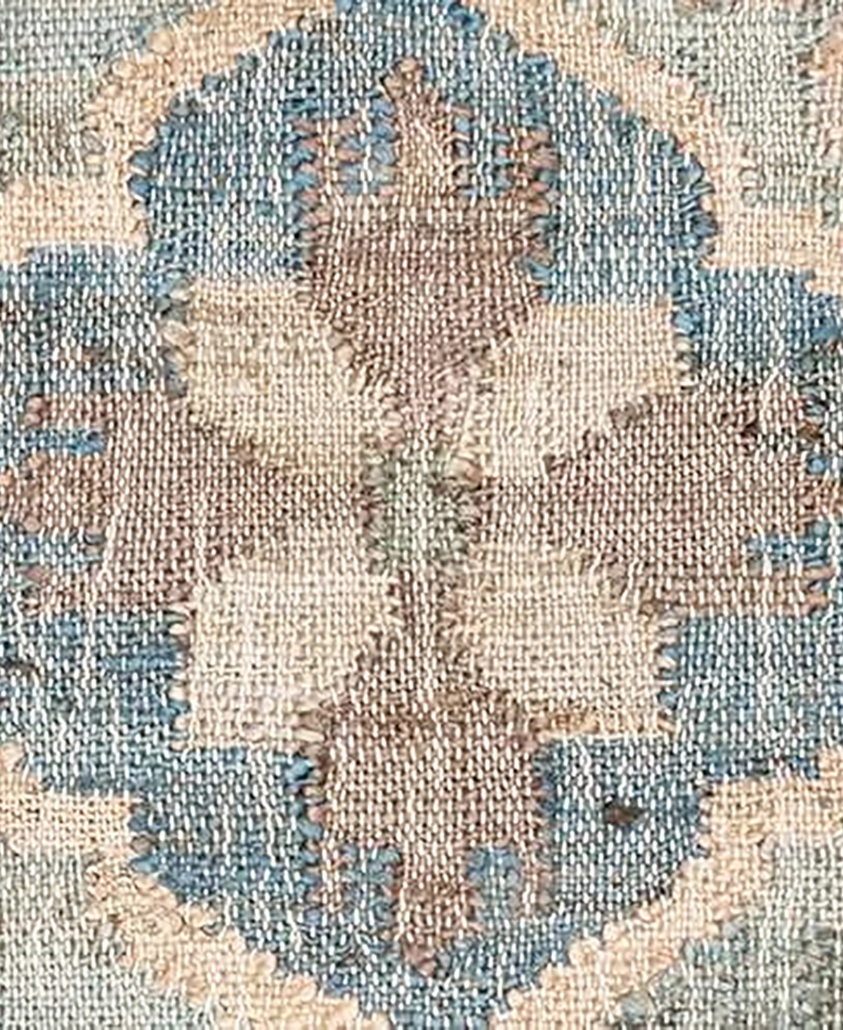 Dash And Albert Rugs By Annie Selke Pali Jute Da1399 3'x5' Area Rug In Blue