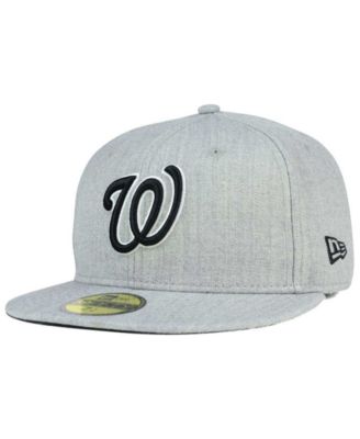 white washington nationals hat