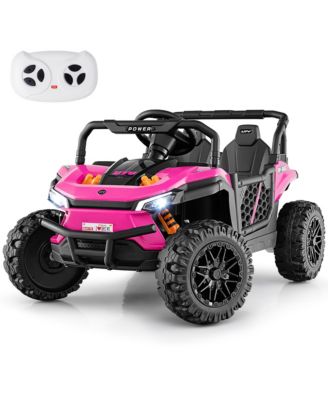 12V Kids Ride on Truck w/Parental Remote 3 Speeds & Reverse Forward Function