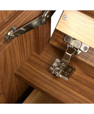 24" Freestanding Vanity with Ceramic Sink, Cabinet with 3 Drawers