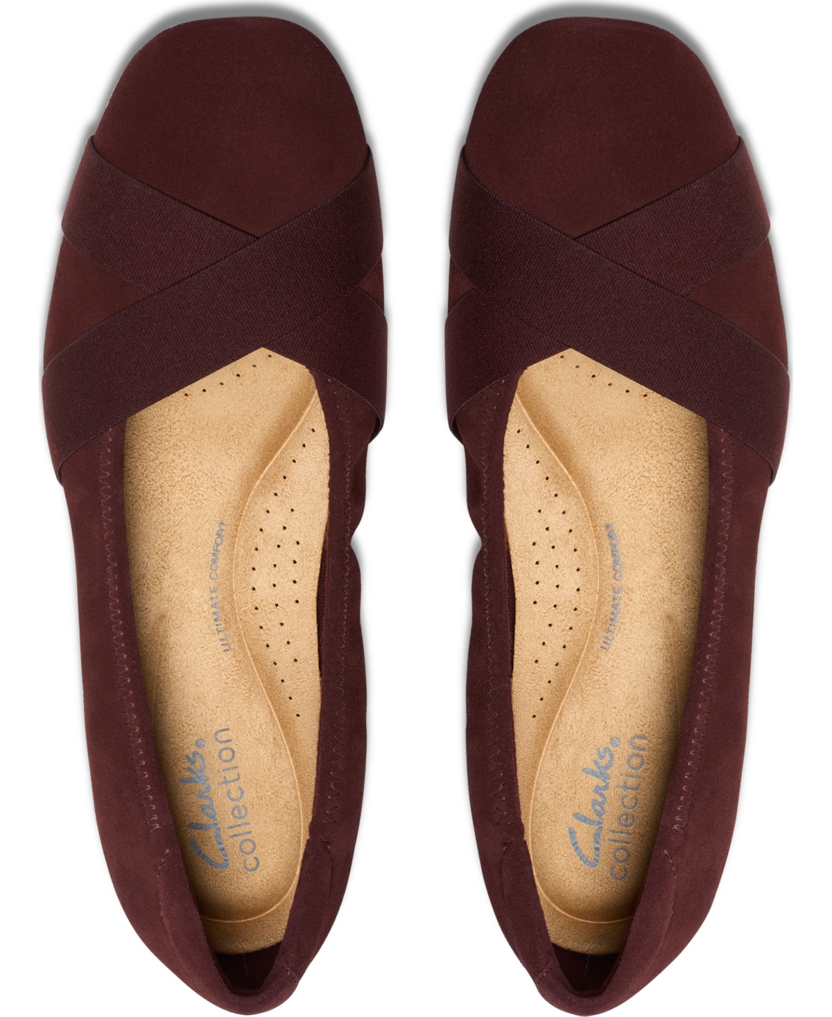 Clarks Jazmynn Gem In Burgundy