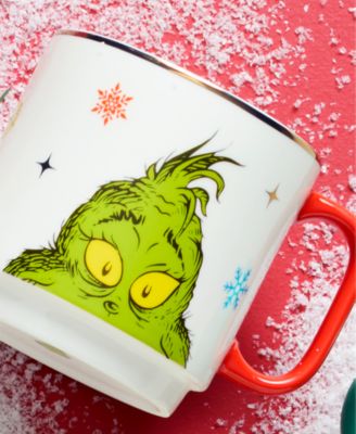 Merry Grinchmas Stackable Mugs, Set of 4