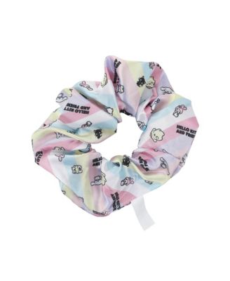 & Friends Printed Fabric Hair Scrunchies (6-Piece Set)