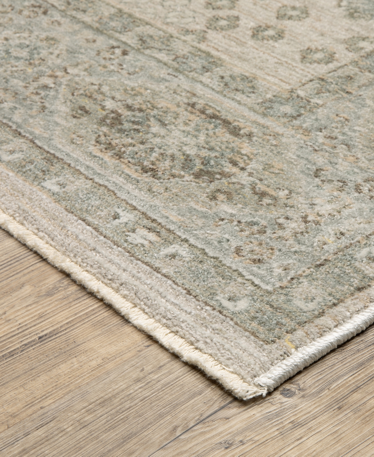 Oriental Weavers Keaton Kea04 2'3"x7'6" Runner Area Rug In Gray