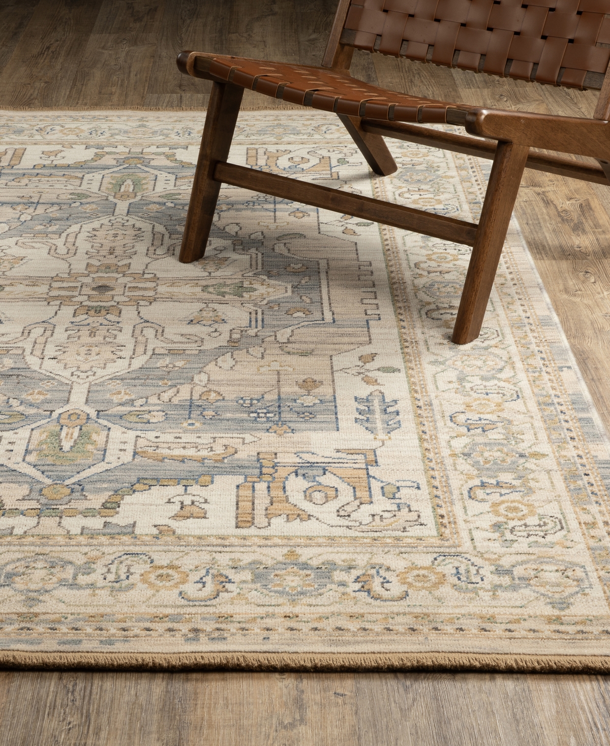 Oriental Weavers Acacia Aca07 5'3"x7'6" Area Rug In Neutral