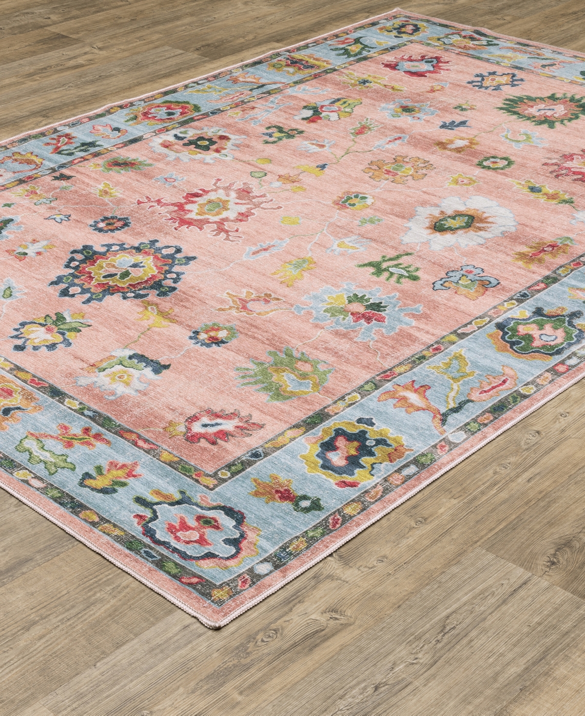 Oriental Weavers Addison Machine Washable ADD01 2'x7' Runner Area Rug