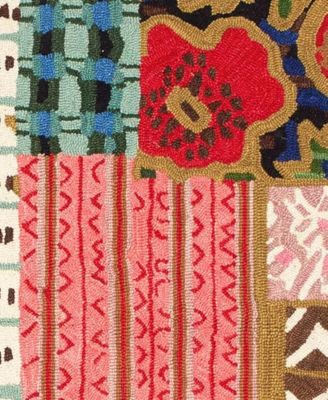 Elm Patchwork DA1973 2'6''x8' Runner Area Rug