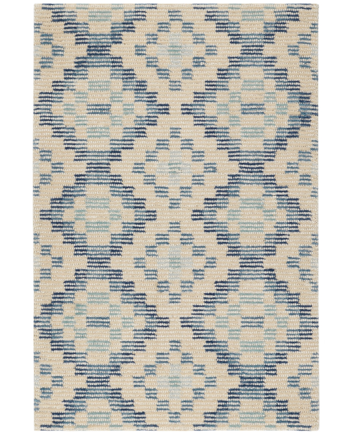 Dash And Albert Rugs By Annie Selke Diamond Cove Da1940 10'x14' Area Rug In Blue