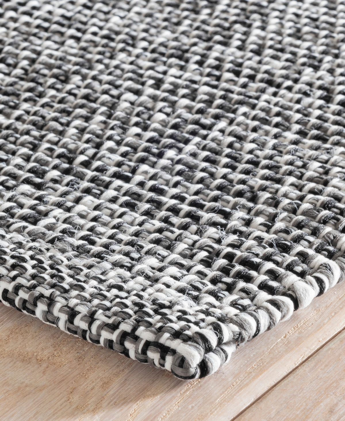 Dash And Albert Rugs By Annie Selke Fusion Indoor/outdoor Da1917 2'x3' Area Rug In Black