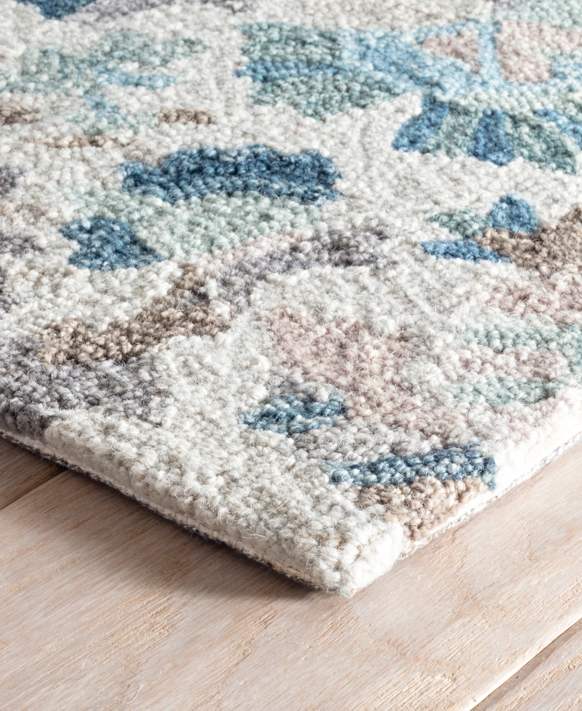 Dash And Albert Rugs By Annie Selke Ines Da959 9'x12' Area Rug In Blue