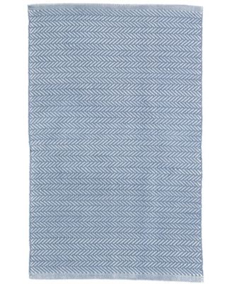 Dash and Albert Rugs by Annie Selke - Herringbone Indoor/Outdoor DA395 4'x6' Area Rug