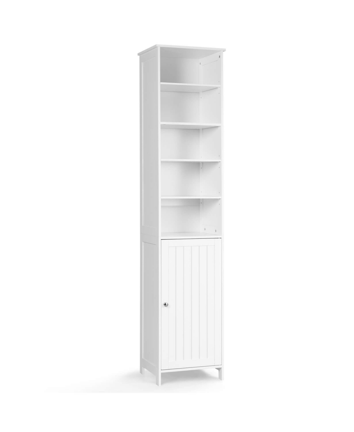 72 Inches Tall Freestanding Bathroom Storage Cabinet - White