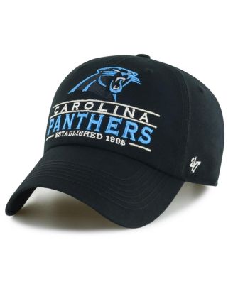 '47 Brand - Men's Black Carolina Panthers Vernon Clean Up&nbsp;Adjustable Hat