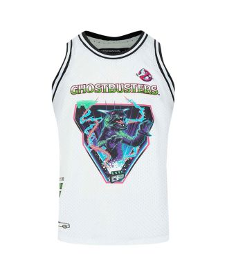 Men's White Ghostbusters The Team Basketball Jersey