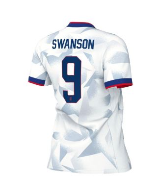 Women's Mallory Swanson White USWNT 2025 Home Replica Player Jersey