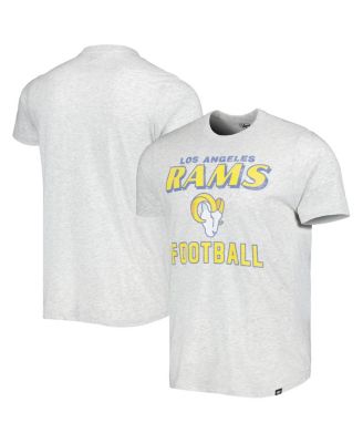 '47 Brand - Men's Heathered Gray Los Angeles Rams Dozer Franklin Lightweight T-Shirt